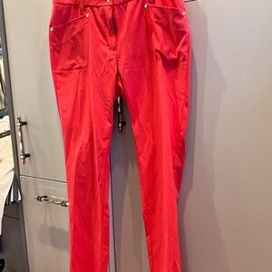 DAILY SPORT LYRIC  GOLF/ LEISURE  PANTS  -RED